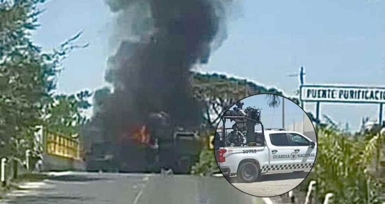 (VIDEOS) Autoridades confirman bloqueos y enfrentamientos en Casimiro Castillo, Jalisco