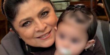 Victoria Ruffo comparte tierna foto con su nieta Tessa en redes sociales