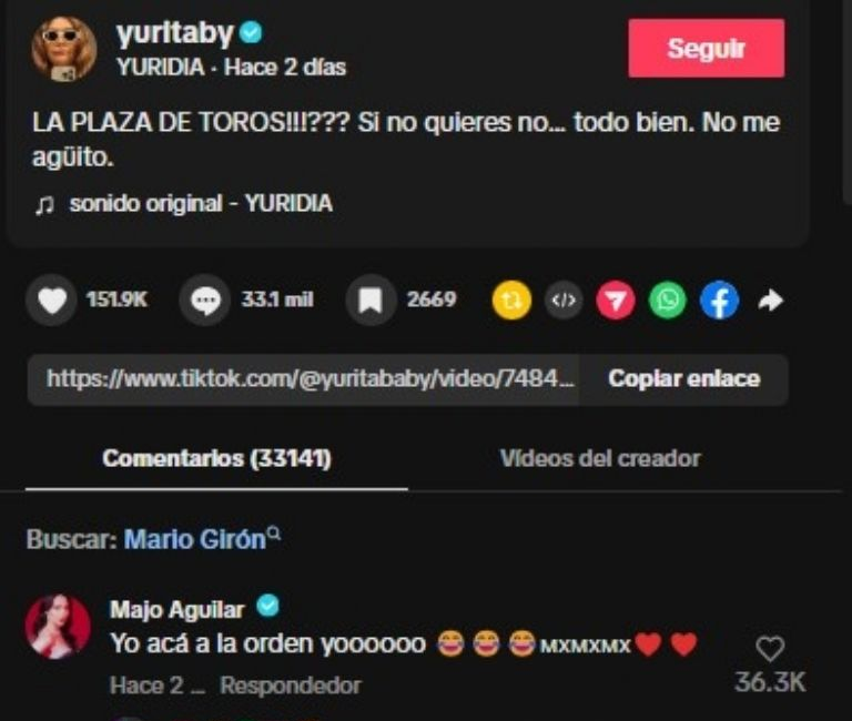 Yuridia lanza convocatoria para elegir a su telonero y Majo Aguilar se apunta