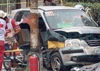 accidente de tránsito en Madero
