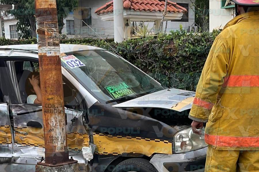 accidente de tránsito en Madero