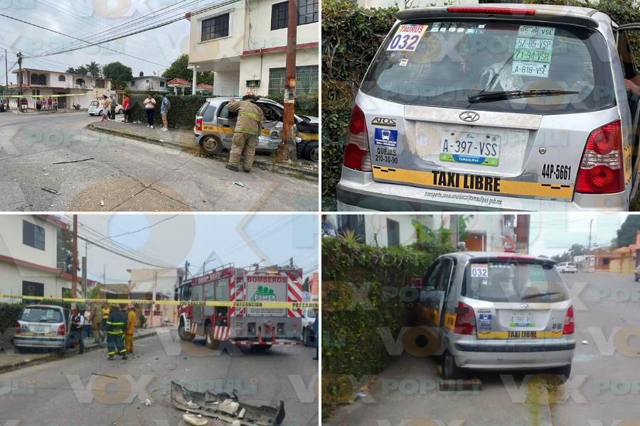accidente de tránsito en Madero