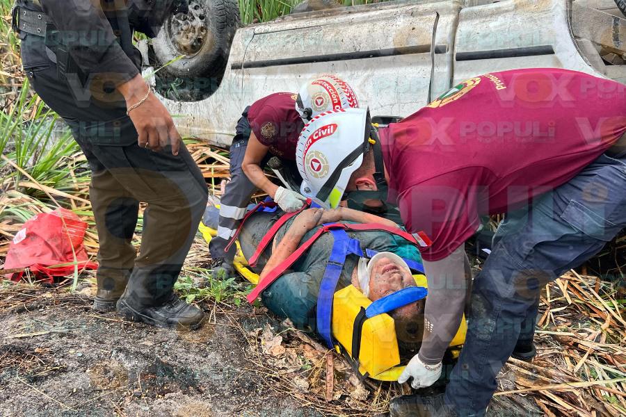 accidente en carretera Mante