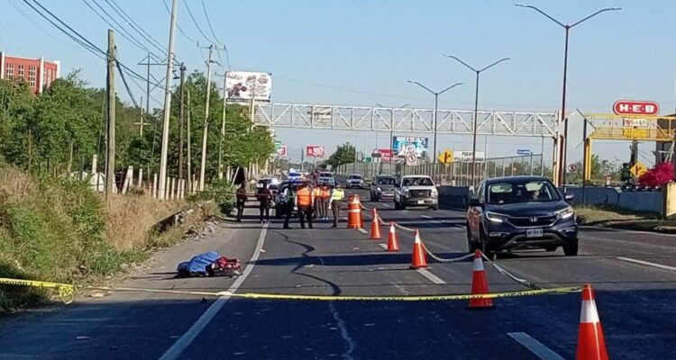 accidente en carretera nacional de monterrey