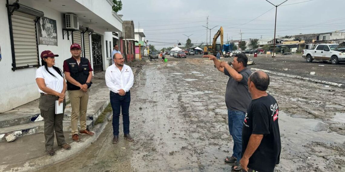 afectaciones por lluvias en Reynosa