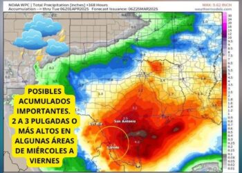alerta por lluvias en Nuevo Laredo
