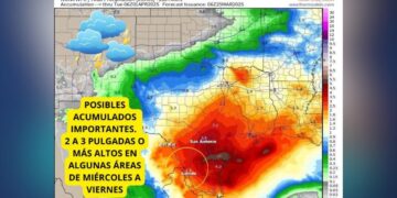 alerta por lluvias en Nuevo Laredo