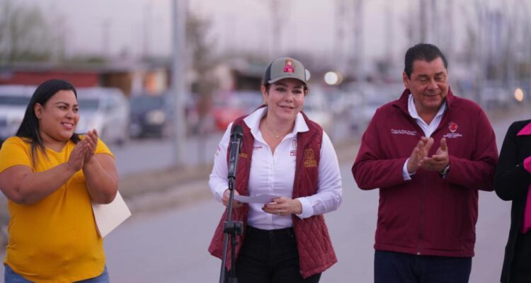 alumbrado público en Nuevo Laredo