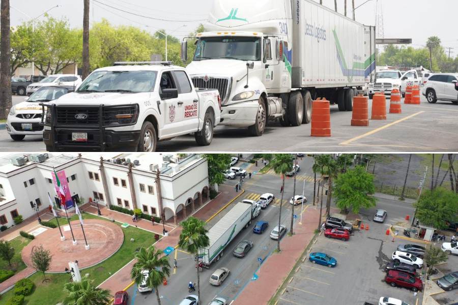 ayuda humanitaria de Nuevo Laredo a Reynosa