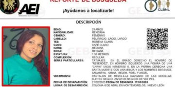 ayuda localizar Evelyn Monterrey