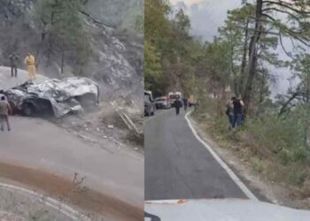 _camioneta accidente en Santiago