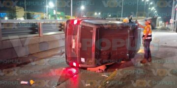 choque de camioneta en Altamira