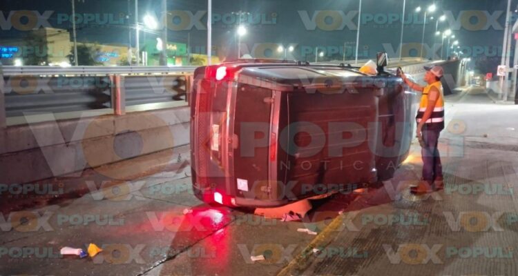 choque de camioneta en Altamira