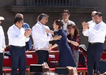 claudia sheinbaum pardo en el zócalo