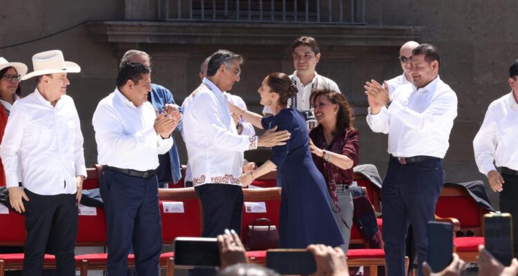 claudia sheinbaum pardo en el zócalo