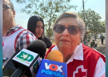colecta de Cruz Roja en Tamaulipas