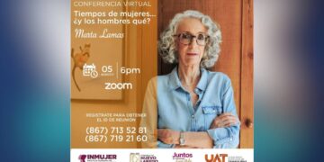 conferencia virtual con Marta Lamas