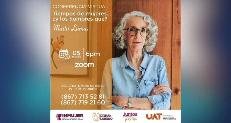 conferencia virtual con Marta Lamas