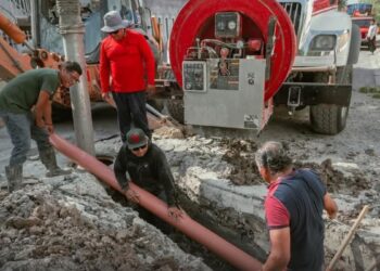 crisis de drenaje en Matamoros