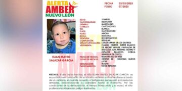 desaparición bebé Nuevo León