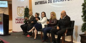 escrituras a familias de la colonia el progreso