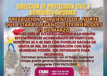 frente frío 36 a nuevo laredo