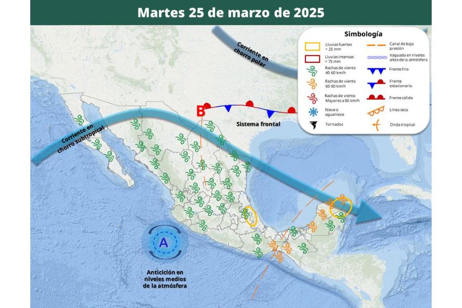 frente frío norte de Tamaulipas