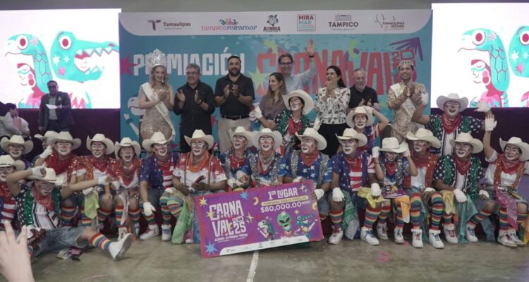 ganadores del Carnaval Tamaulipas 2025