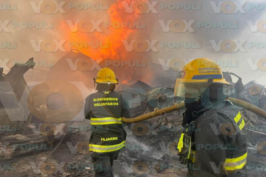 gran incendio en Altamira