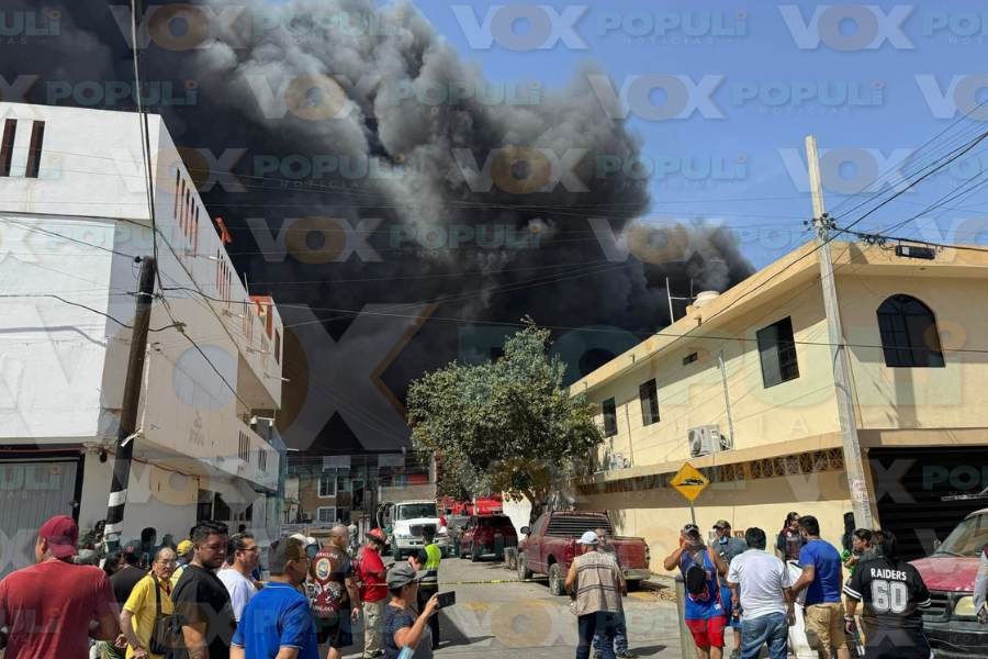 fuego colonia Américo Villarreal Guerra