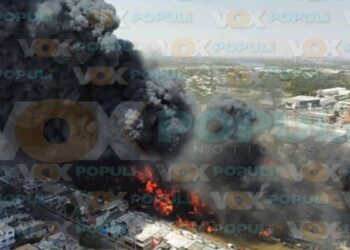 gran incendio en Altamira
