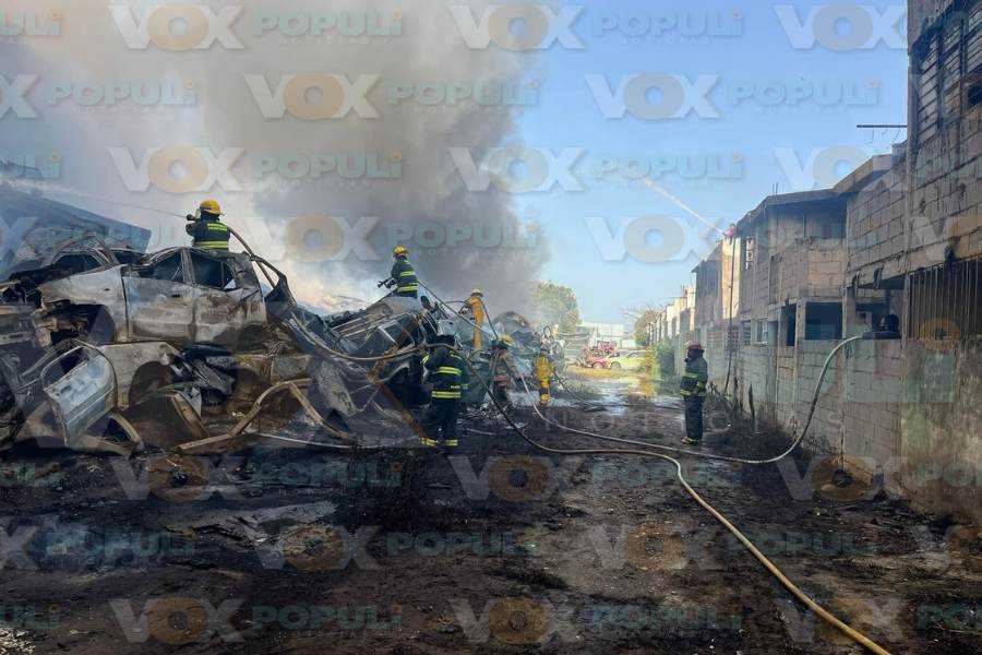 gran incendio en Altamira