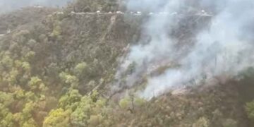 incendio Santiago Nuevo León
