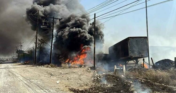 incendio corralón El Carmen