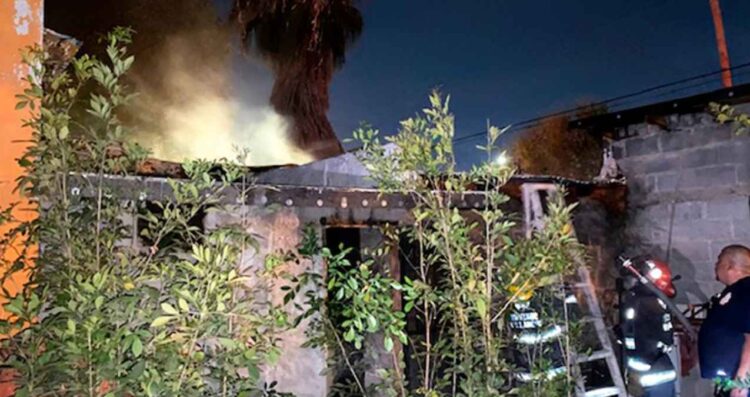 _incendio vivienda Nuevo Laredo