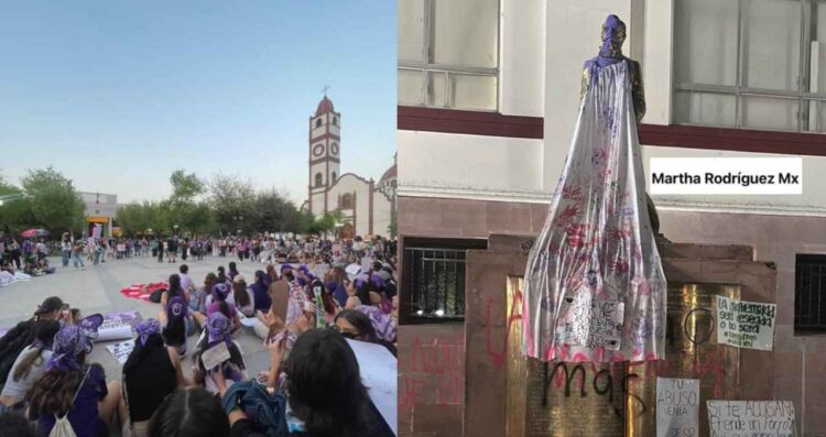 marcha 8M Victoria