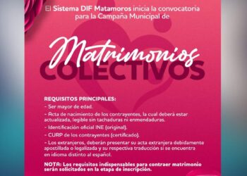 Matrimonios Colectivos en Matamoros
