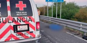 muere atropellado Reynosa-Río Bravo