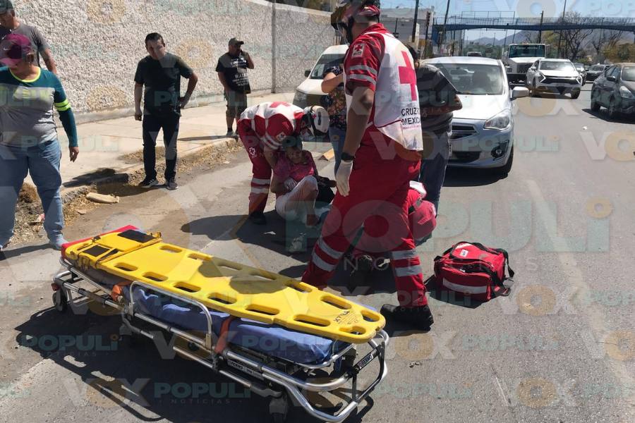 mujer atropellada en Ciudad Victoria