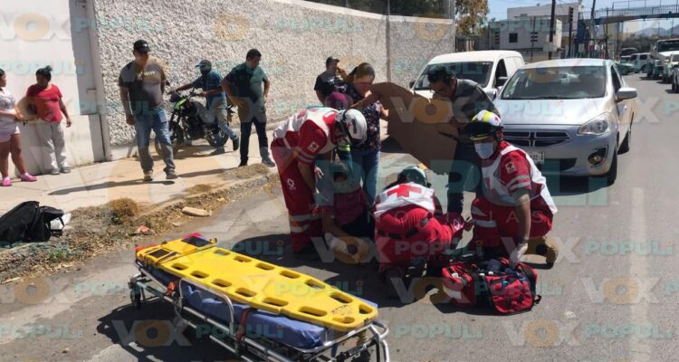 mujer atropellada en Ciudad Victoria