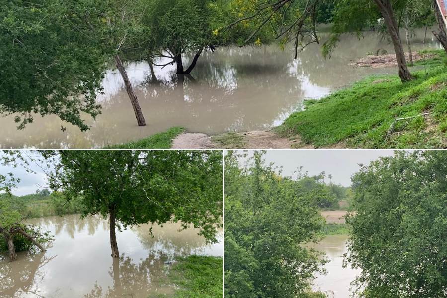 nivel del río Bravo