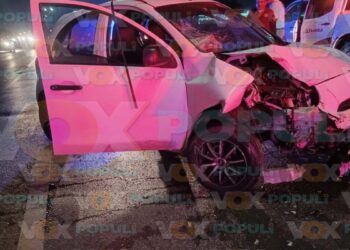 percance vial en Altamira