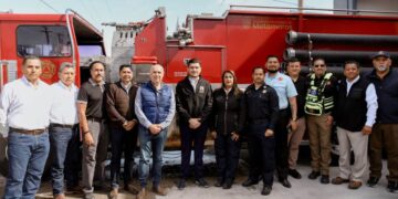 reapertura de estación de bomberos en Matamoros