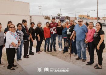 rehabilitación de espacios públicos en Matamoros