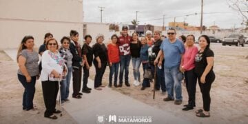 rehabilitación de espacios públicos en Matamoros