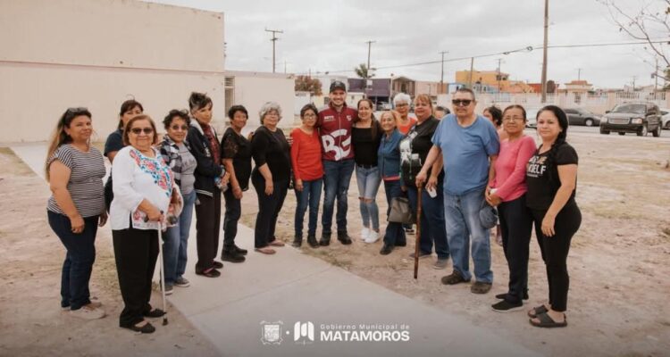 rehabilitación de espacios públicos en Matamoros
