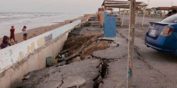 remodelación en la Playa Bagdad