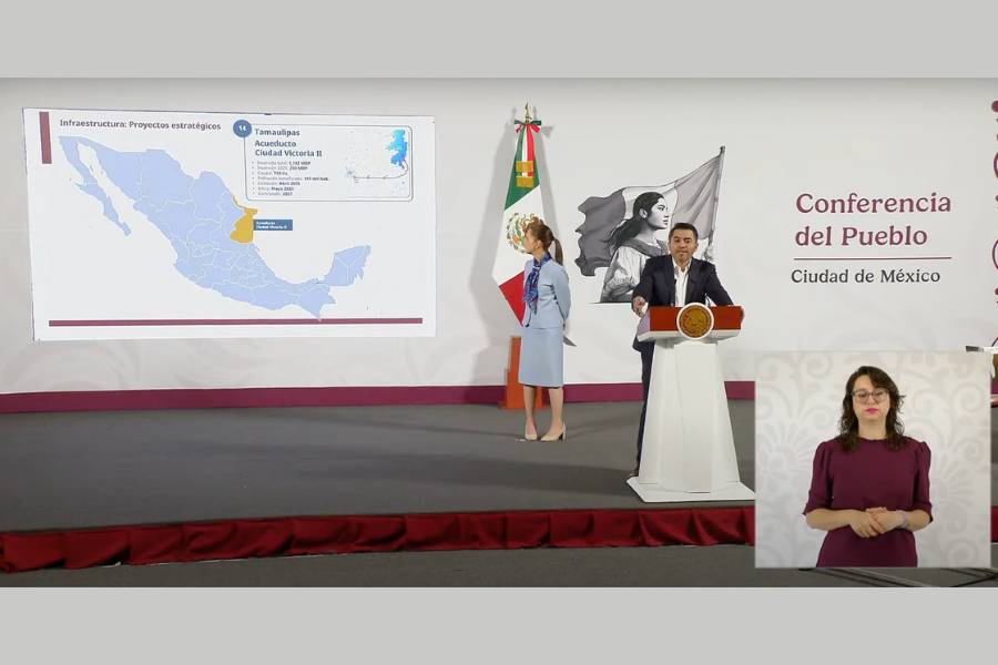 segunda línea del acueducto Guadalupe Victoria