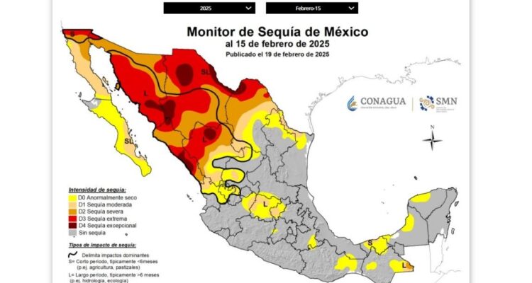 sequía en Tamaulipas