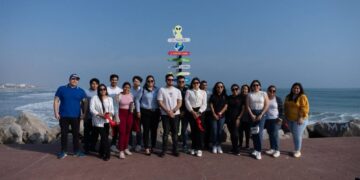 tótem Viajero de Playa Miramar